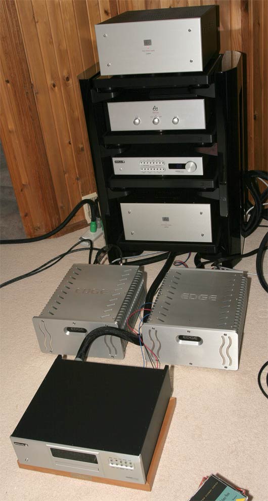 The equipment rack for Showroom 3