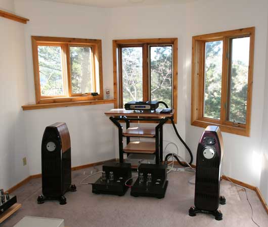 Listening room 3 with the Kharma Mini Exquisites