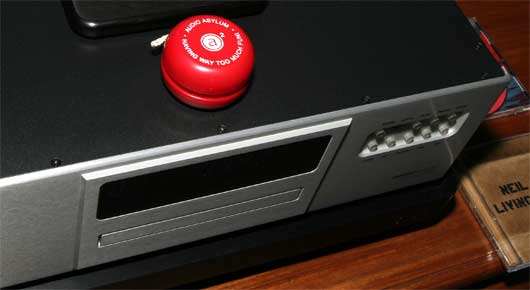The transport yoyo precisely positioned on the transport