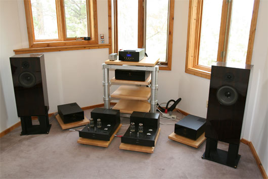 Audio Note Loudspeaker in system in Listening Room 3