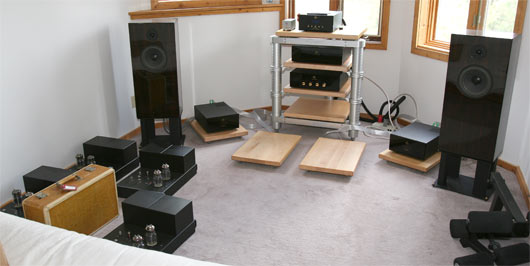 The current state of listening room 3