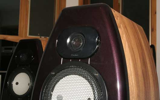The unwrapped Kharma Mini Exquisites loudspeakers