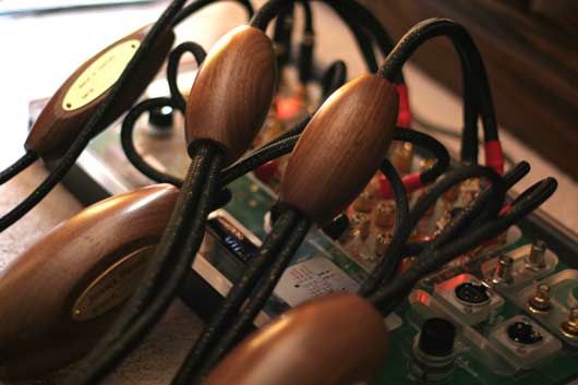 Jorma Design cables on the Nordost Vidar burner.