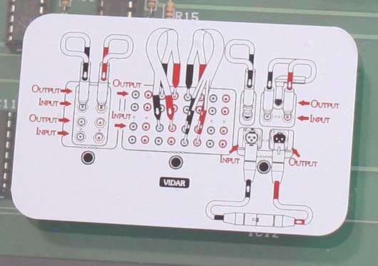 The Nordost VIDAR how-to-use diagram